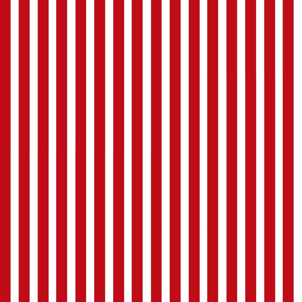 Red and white striped pattern vector