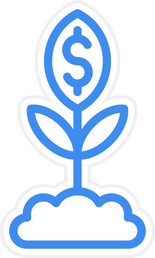 Investment Icon Style vector