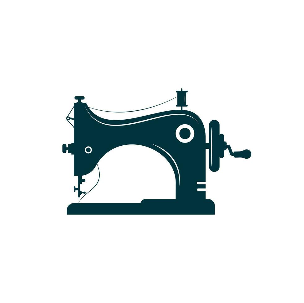 icono de máquina de coser manual. ilustración simple del icono de la máquina  de coser manual para el diseño web aislado sobre fondo blanco. 13406379  Vector en Vecteezy