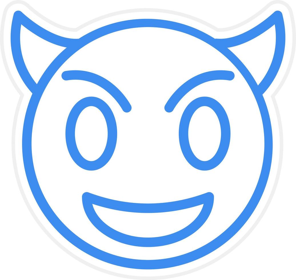 Devil Icon Style vector