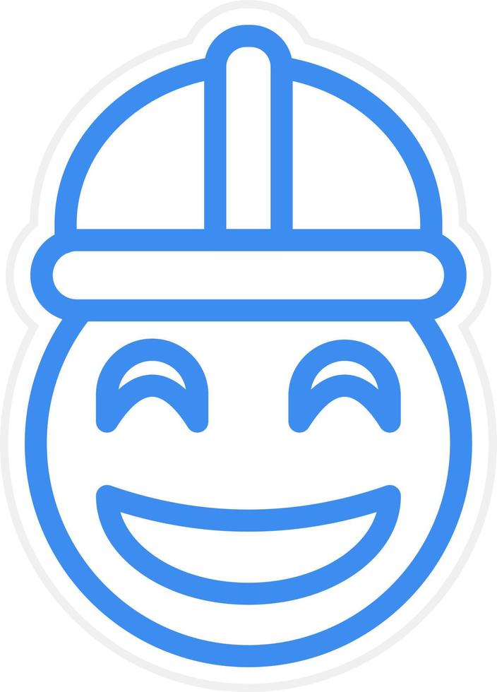 Engineer Icon Style vector