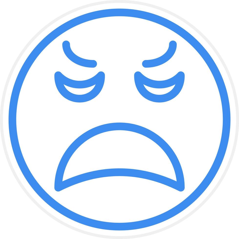 Sad Icon Style vector