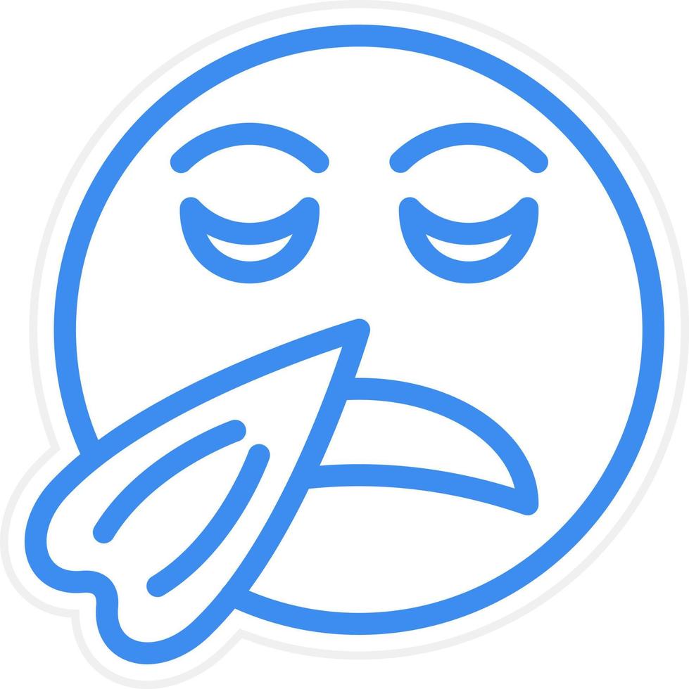 Cold Icon Style vector
