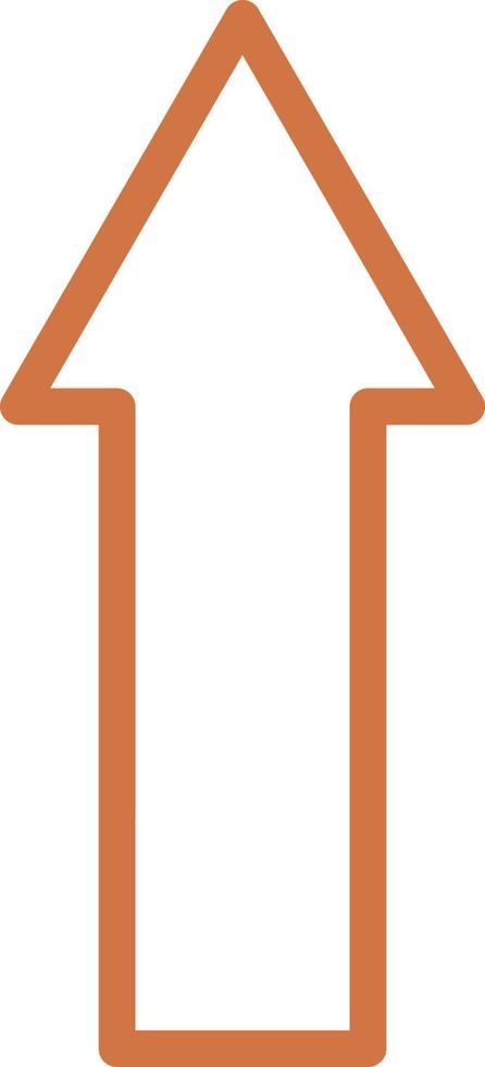 Up Arrow Icon Style vector