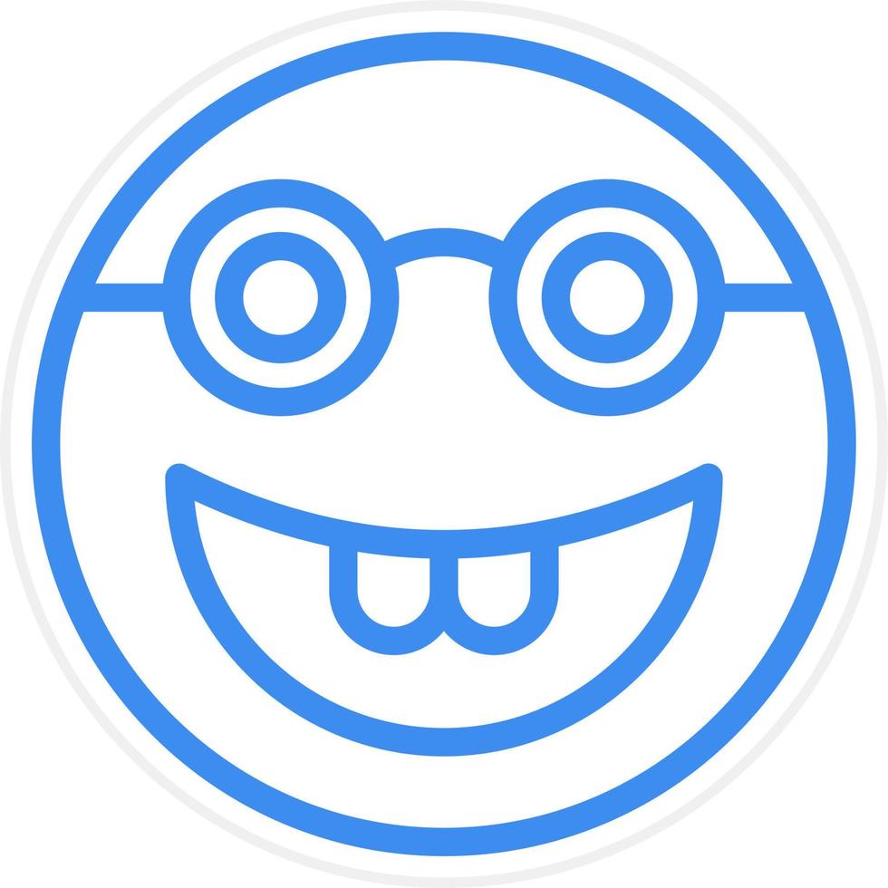 Nerd Icon Style vector
