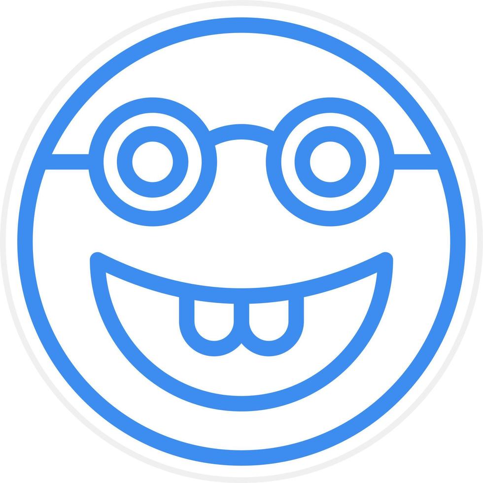 Nerd Icon Style vector