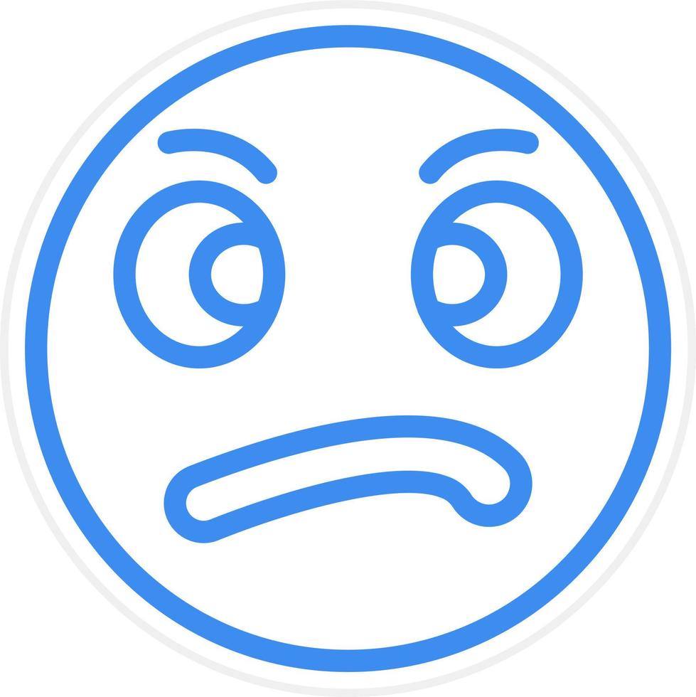 Suspicious Icon Style vector