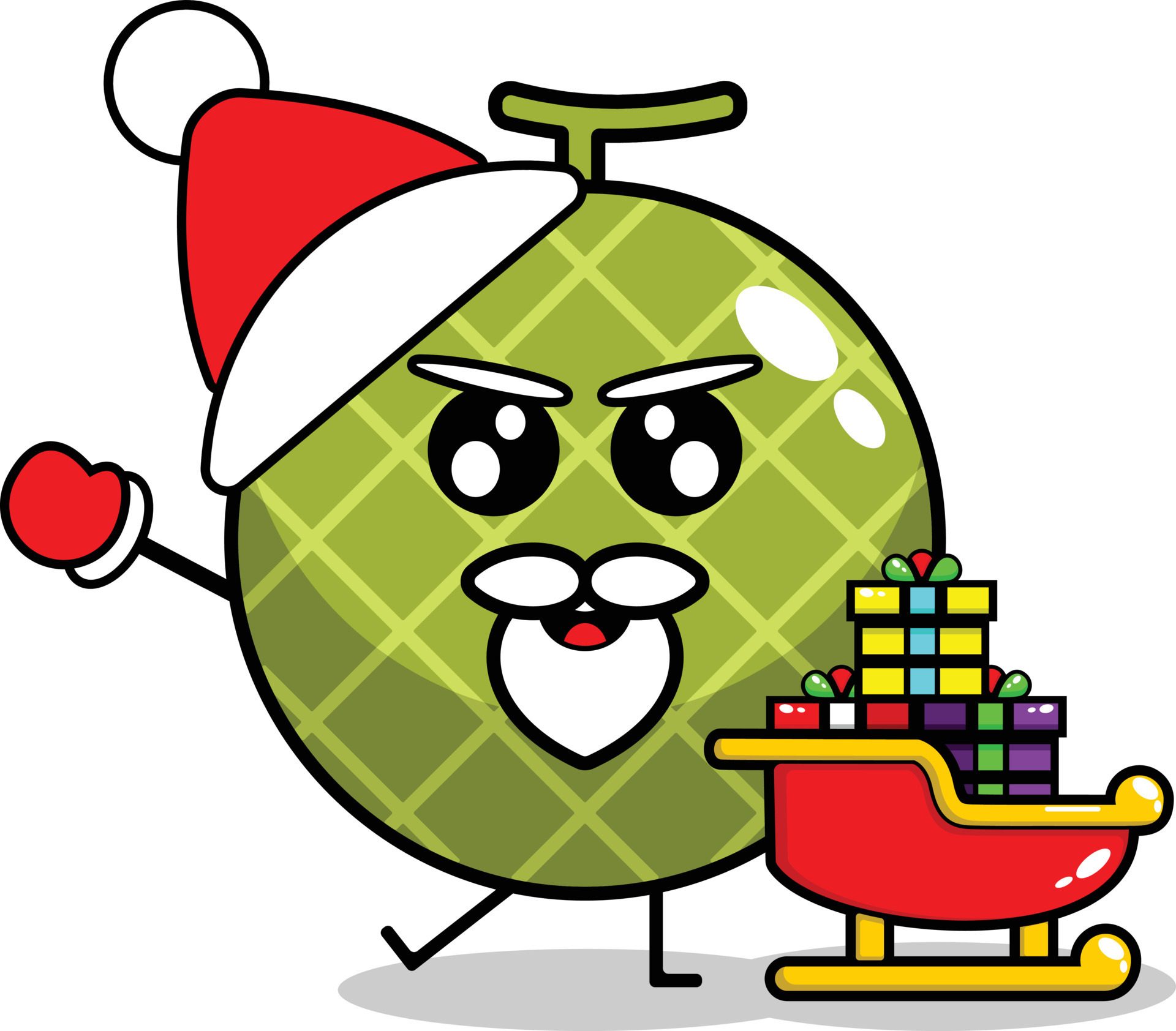 cute christmas melon fruit mascot vector with saint clouse gift train 13406842 Vector Art at Vecteezy cute christmas melon fruit mascot vector with saint clouse gift train 13406842 Vector Art at Vecteezy