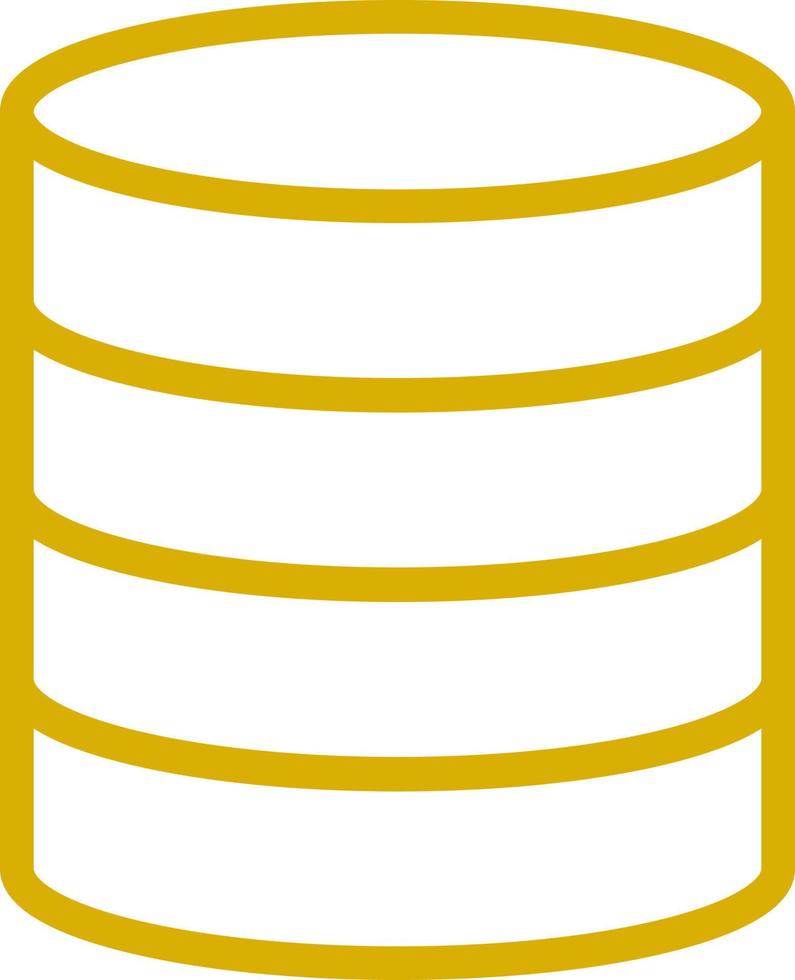 Database Icon Style vector