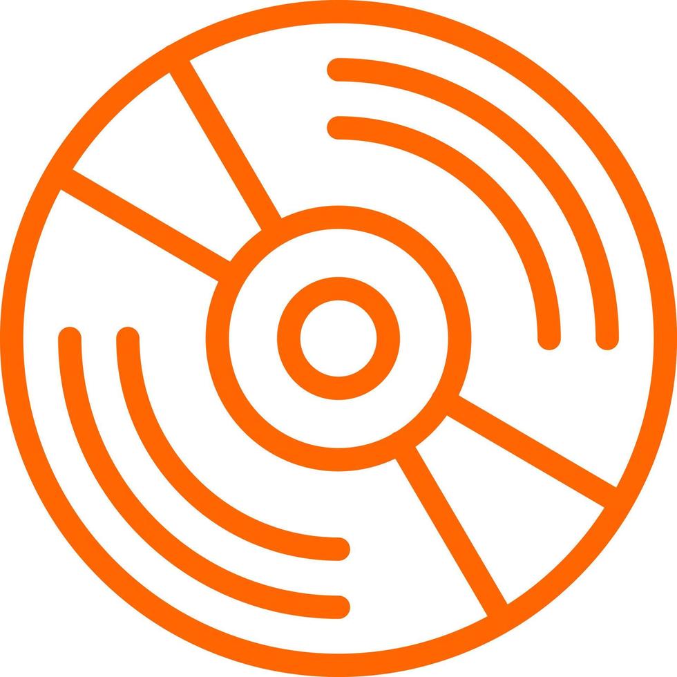 Compact Disc Icon Style vector