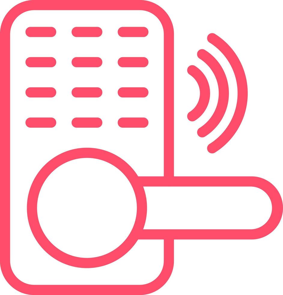 Smart Lock Icon Style vector