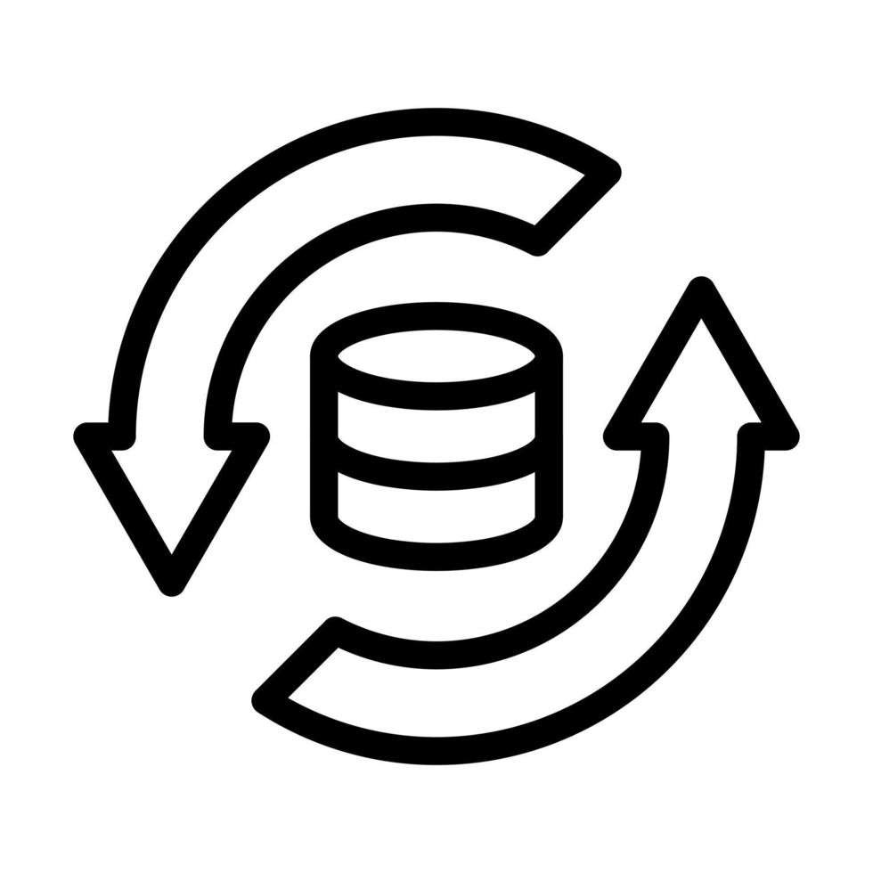 Backup icon design 13407887 vector art at vecteezy