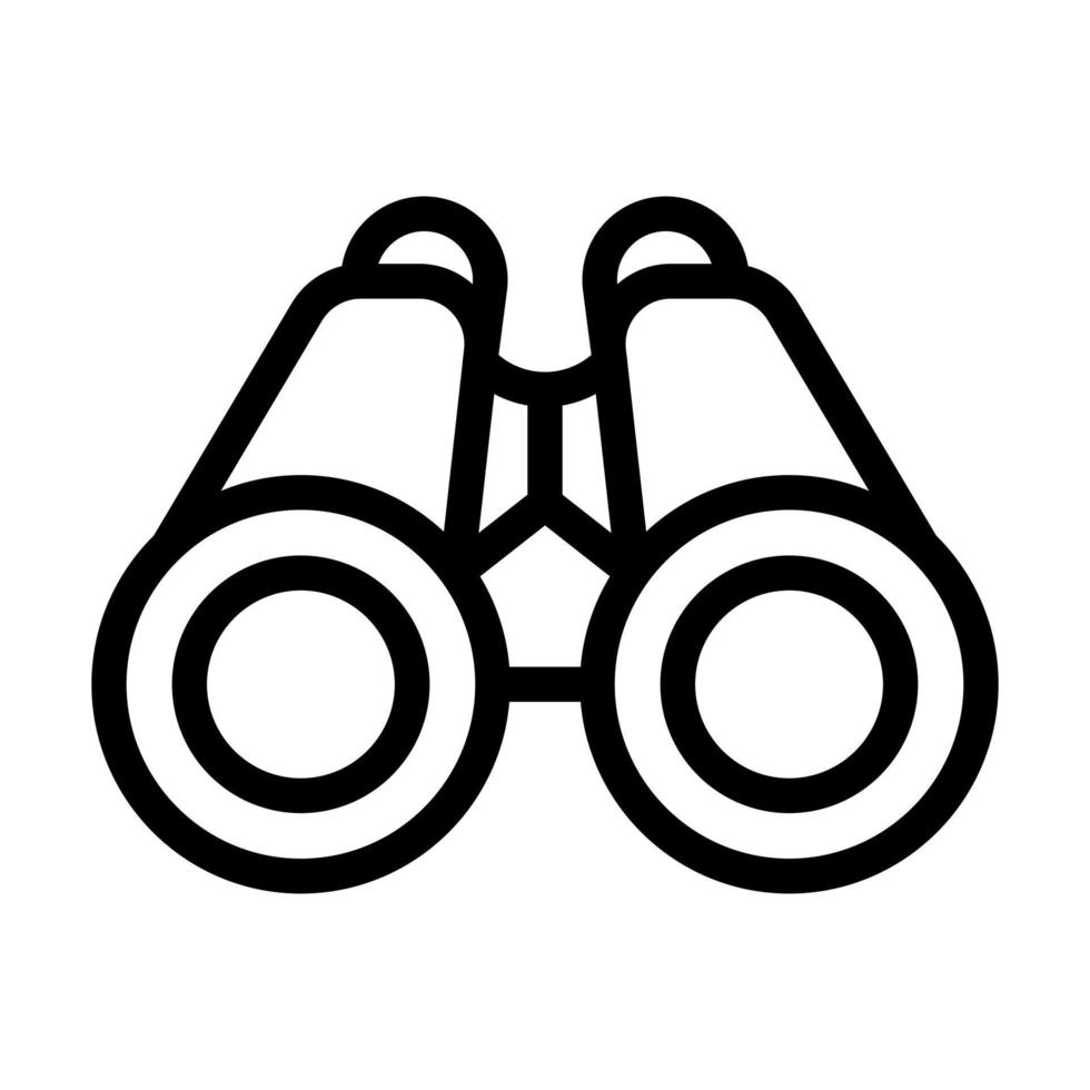 Binoculars Icon Design vector