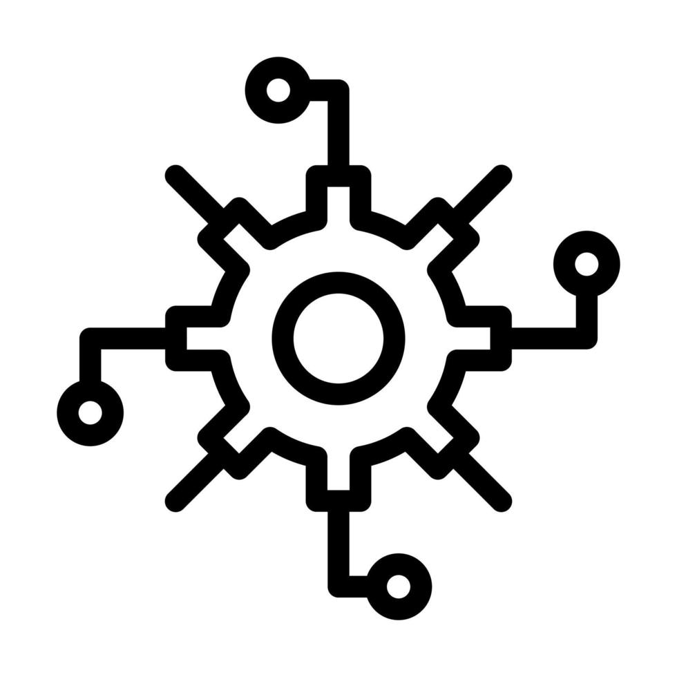 Automate Icon Design vector