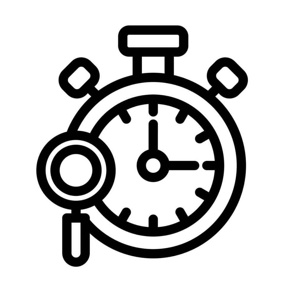 Time Tracking Icon Design vector