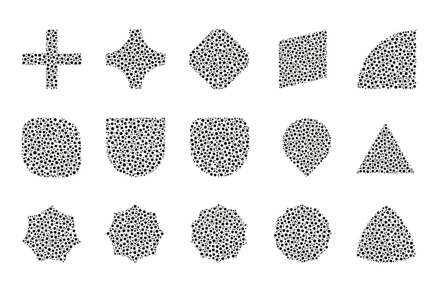 Dot of Shapes Collection 2 vector