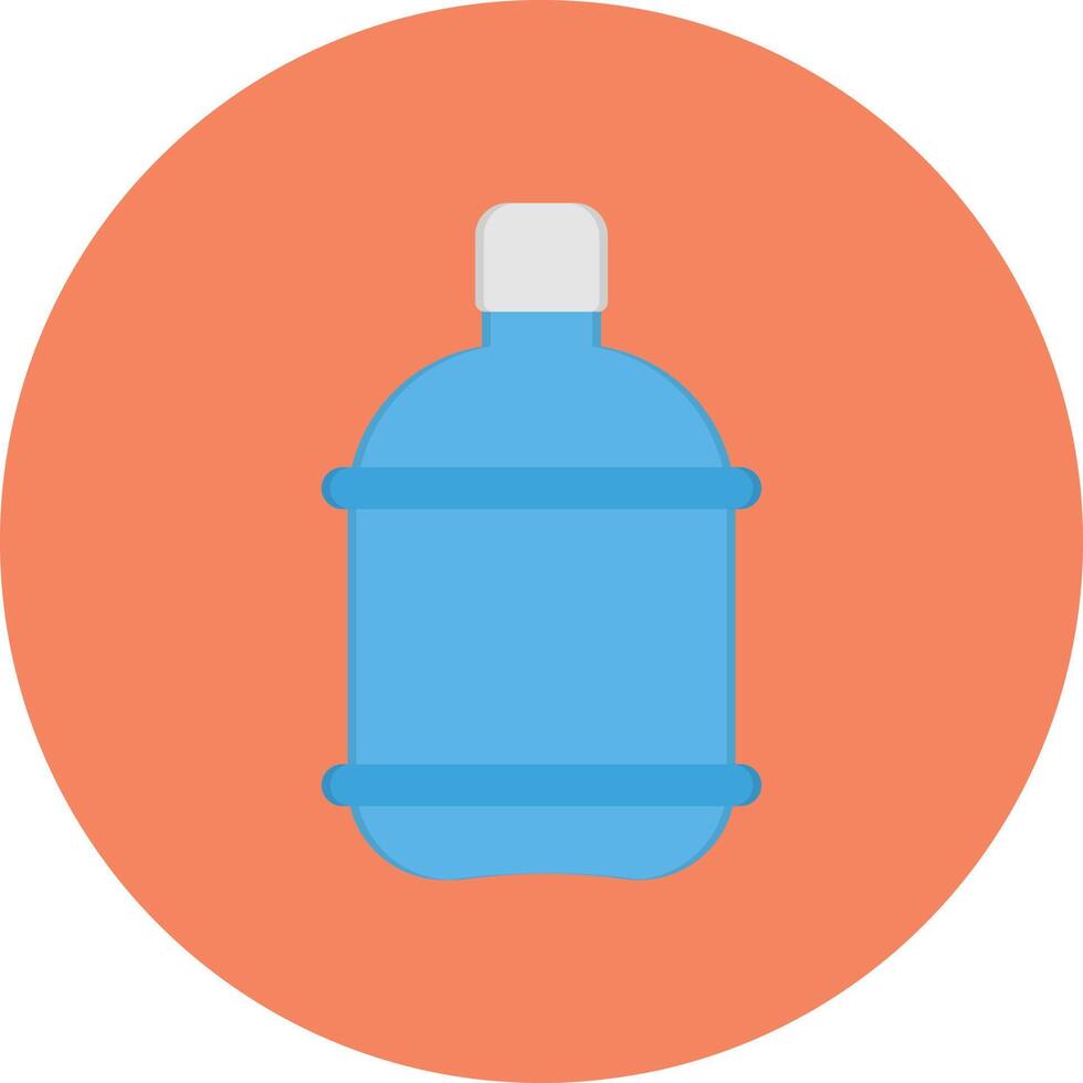 water bottle vector illustration on a background.Premium quality symbols.vector icons for concept and graphic design.