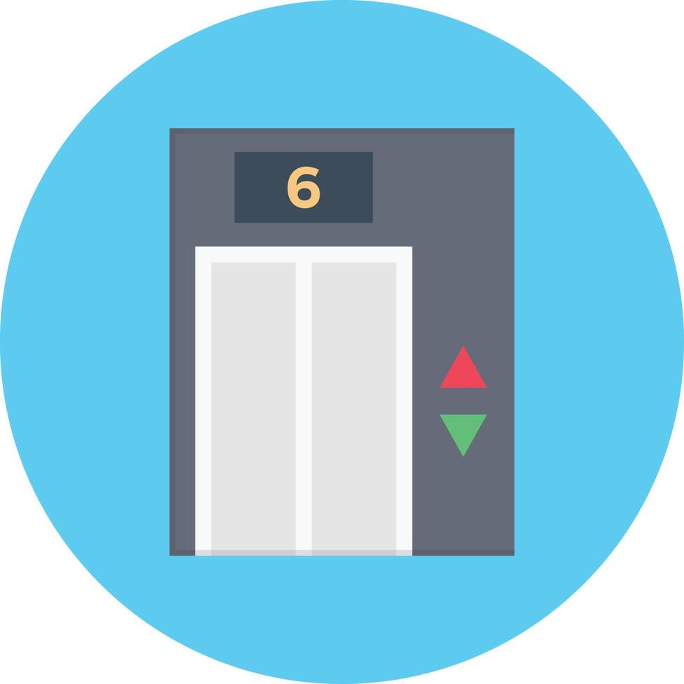 elevator vector illustration on a background.Premium quality symbols.vector icons for concept and graphic design.