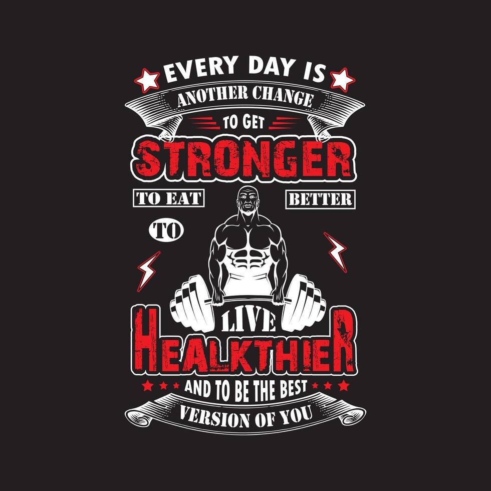 gym t shirt vector