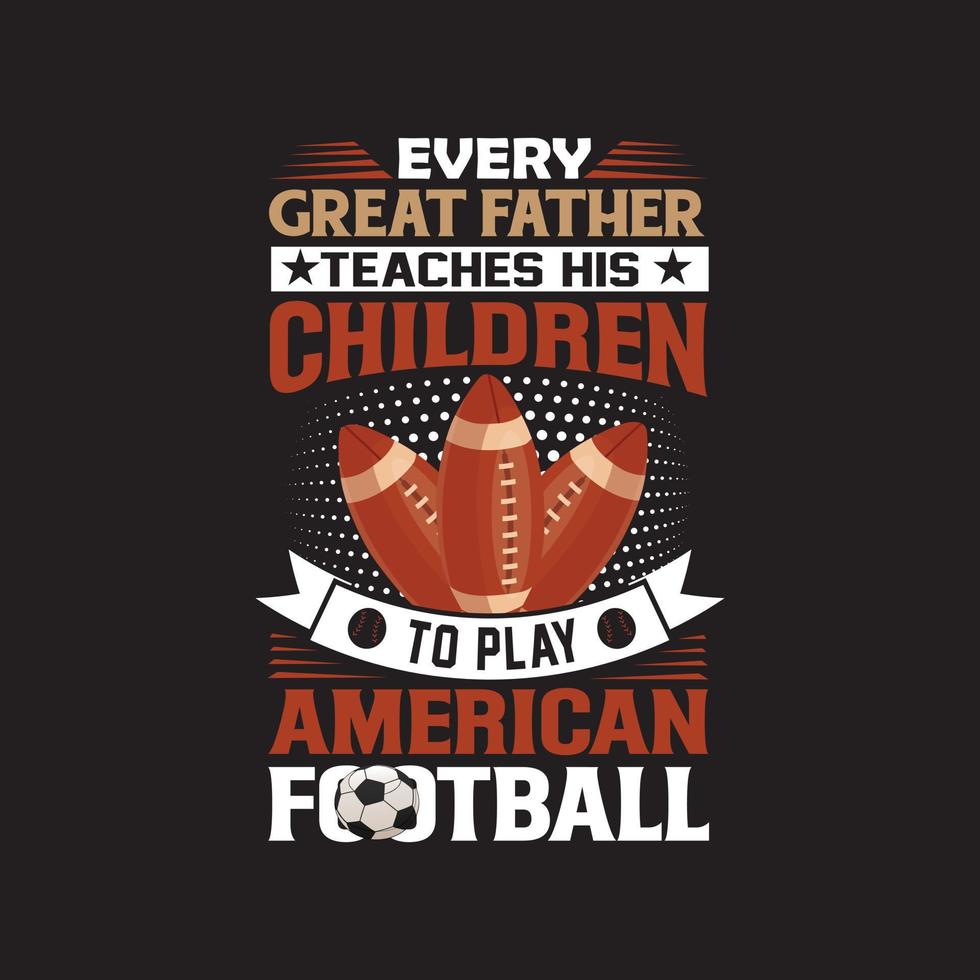 football T shirt design vector