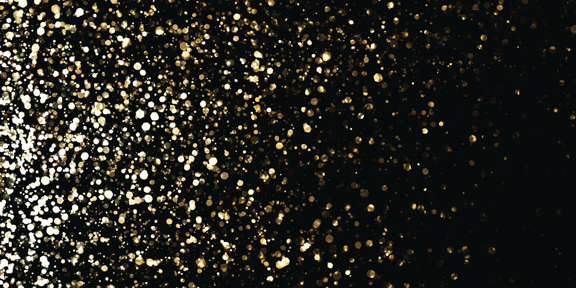 bokeh gold glitter background 3D illustration photo