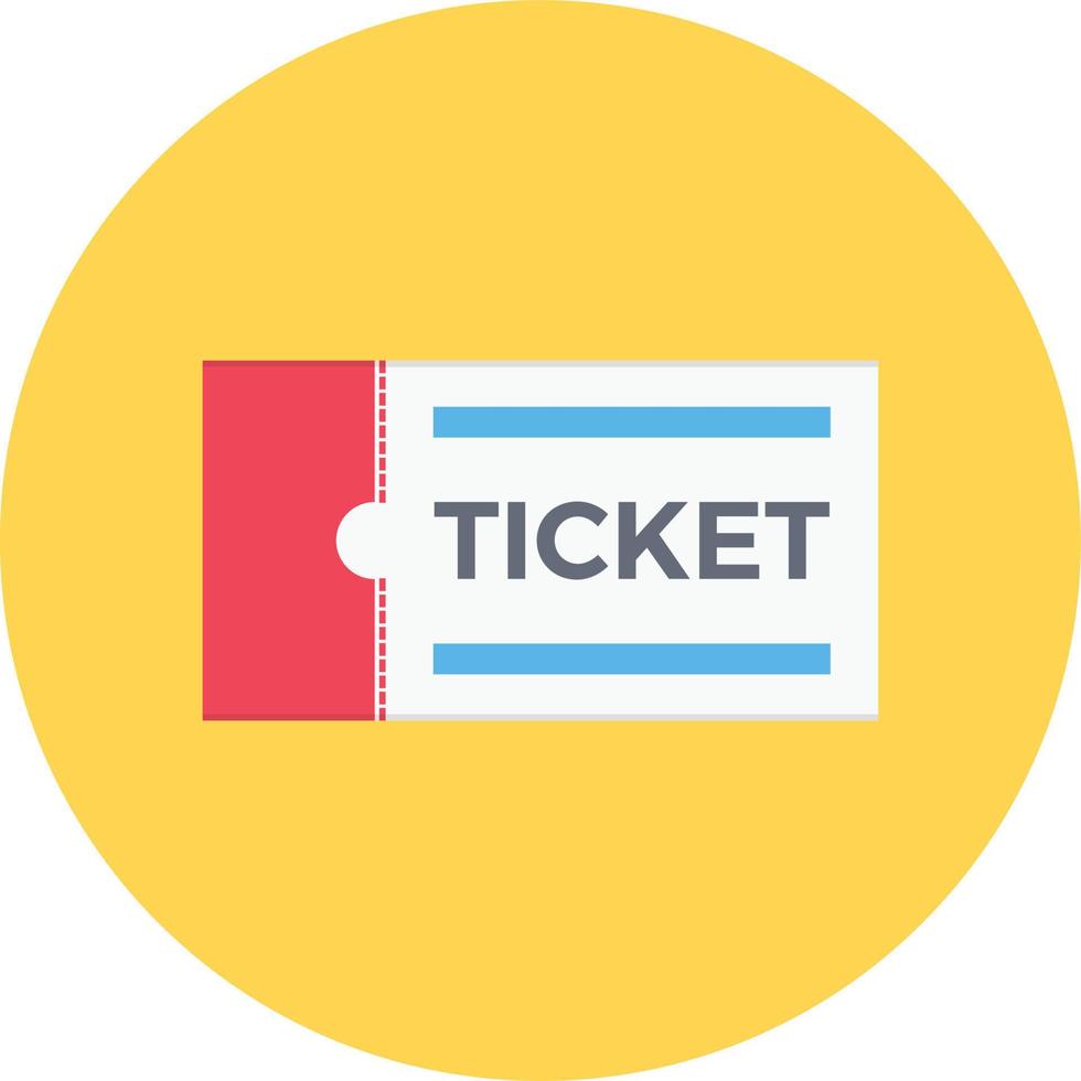 ticket vector illustration on a background.Premium quality symbols.vector icons for concept and graphic design.