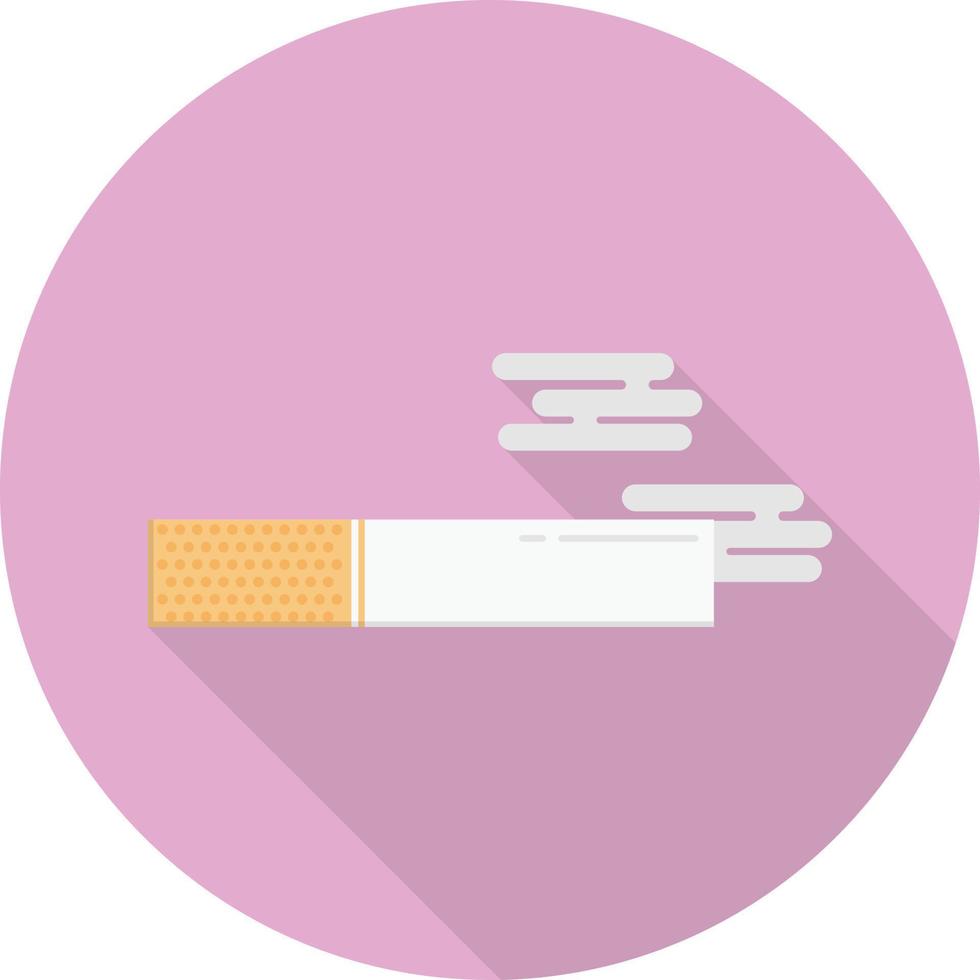 ilustración vectorial de fumar en un fondo. símbolos de calidad premium. iconos vectoriales para concepto y diseño gráfico. vector