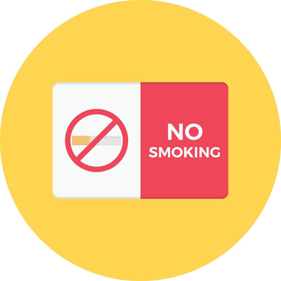 no smoking vector illustration on a background.Premium quality symbols.vector icons for concept and graphic design.