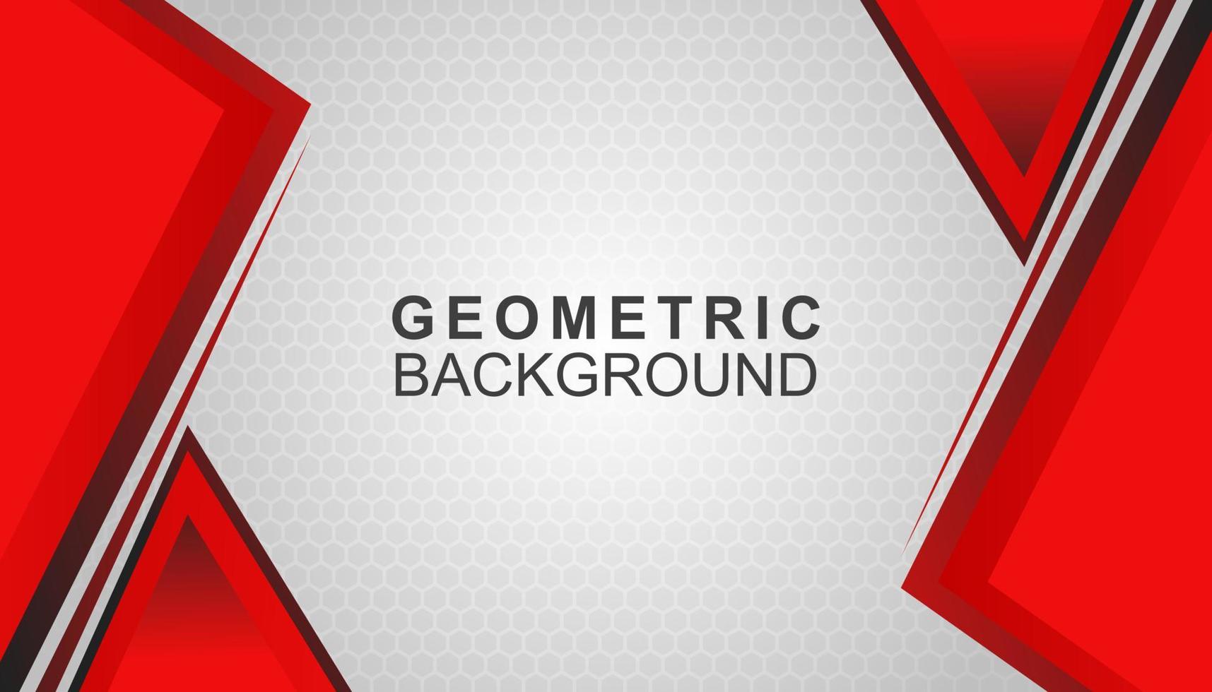 Geometric background in red and White with a pattern style, background for offline streaming, advertisements, banners, and others vector