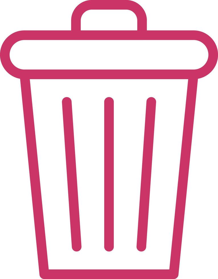 Trash Icon Style vector