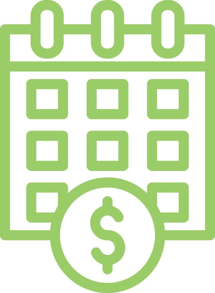 Payment Day Icon Style vector