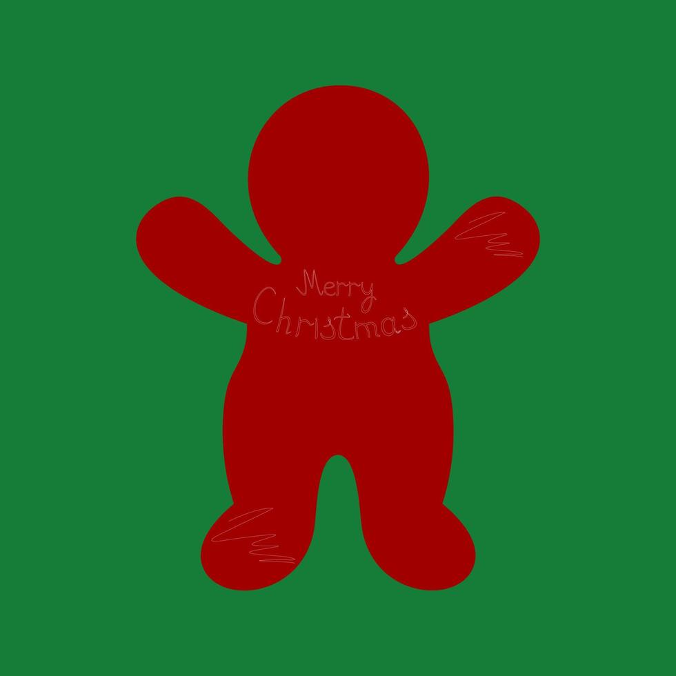 Christmas Christmas gingerbread vector
