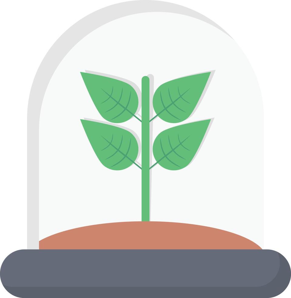 ilustración de vector de planta en un fondo. símbolos de calidad premium. iconos vectoriales para concepto y diseño gráfico.