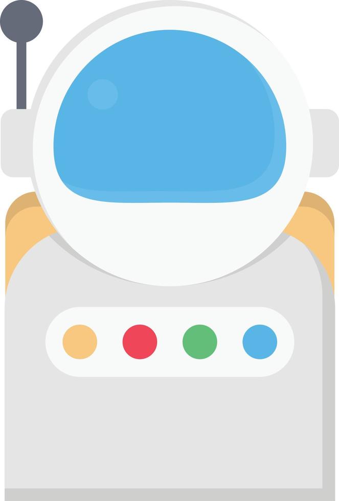 ilustración vectorial de astronauta en un fondo. símbolos de calidad premium. iconos vectoriales para concepto y diseño gráfico. vector