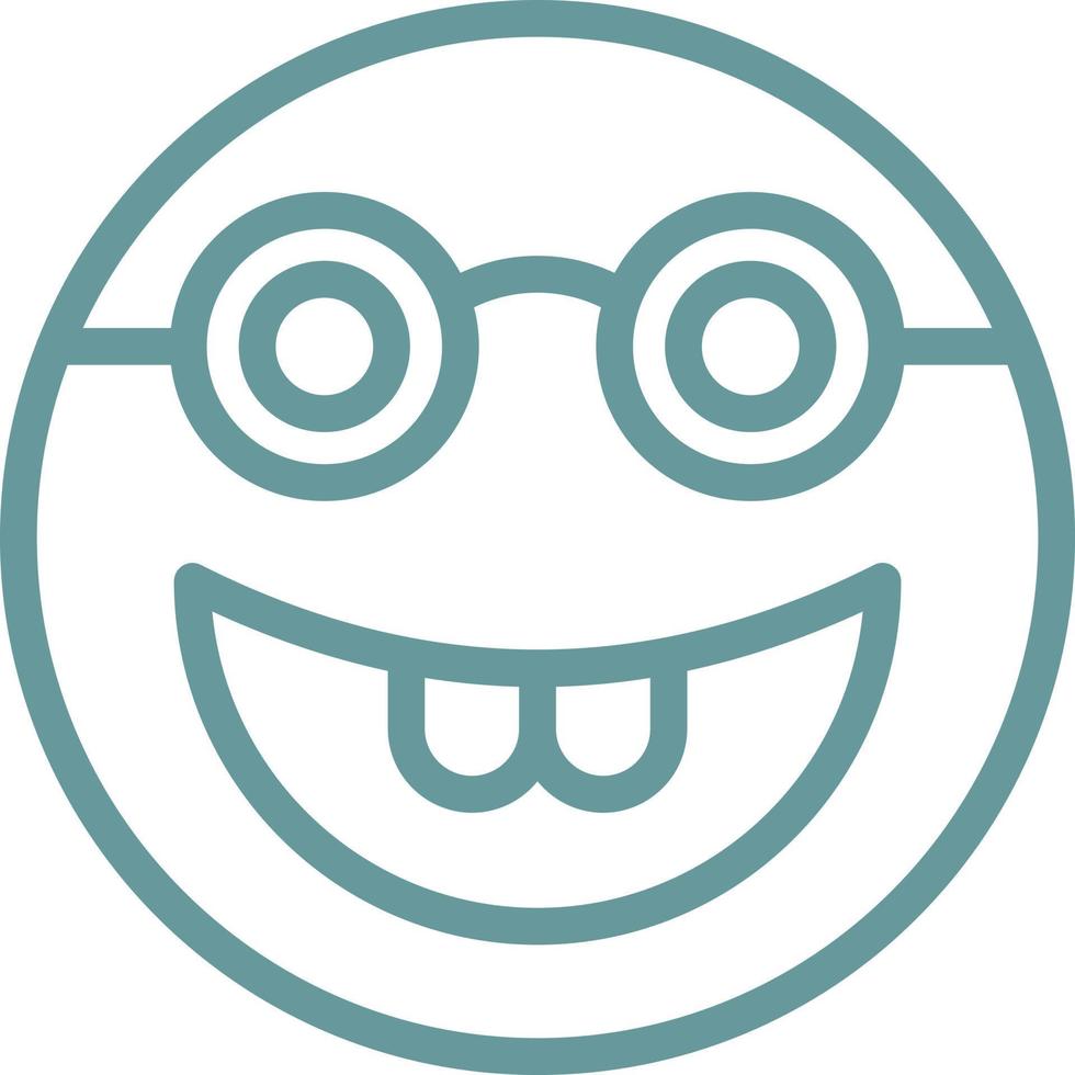 Nerd Icon Style vector
