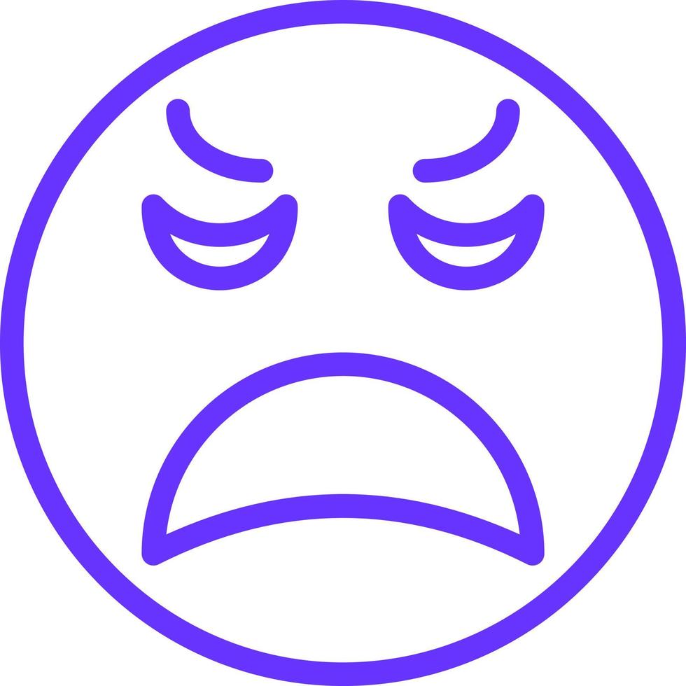 Sad Icon Style vector