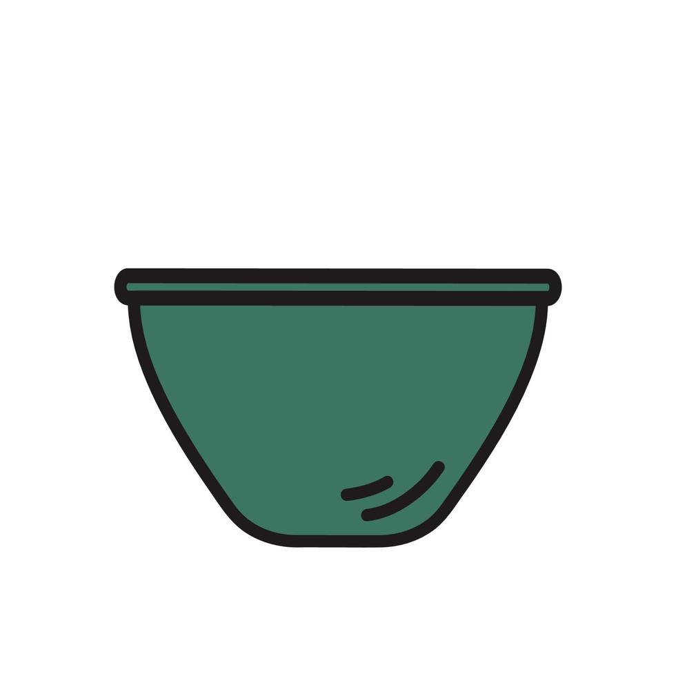 Cup for tea ceremony. Doodle style vector