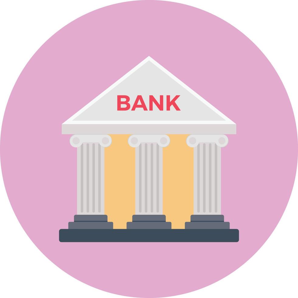bank vector illustration on a background.Premium quality symbols.vector icons for concept and graphic design.
