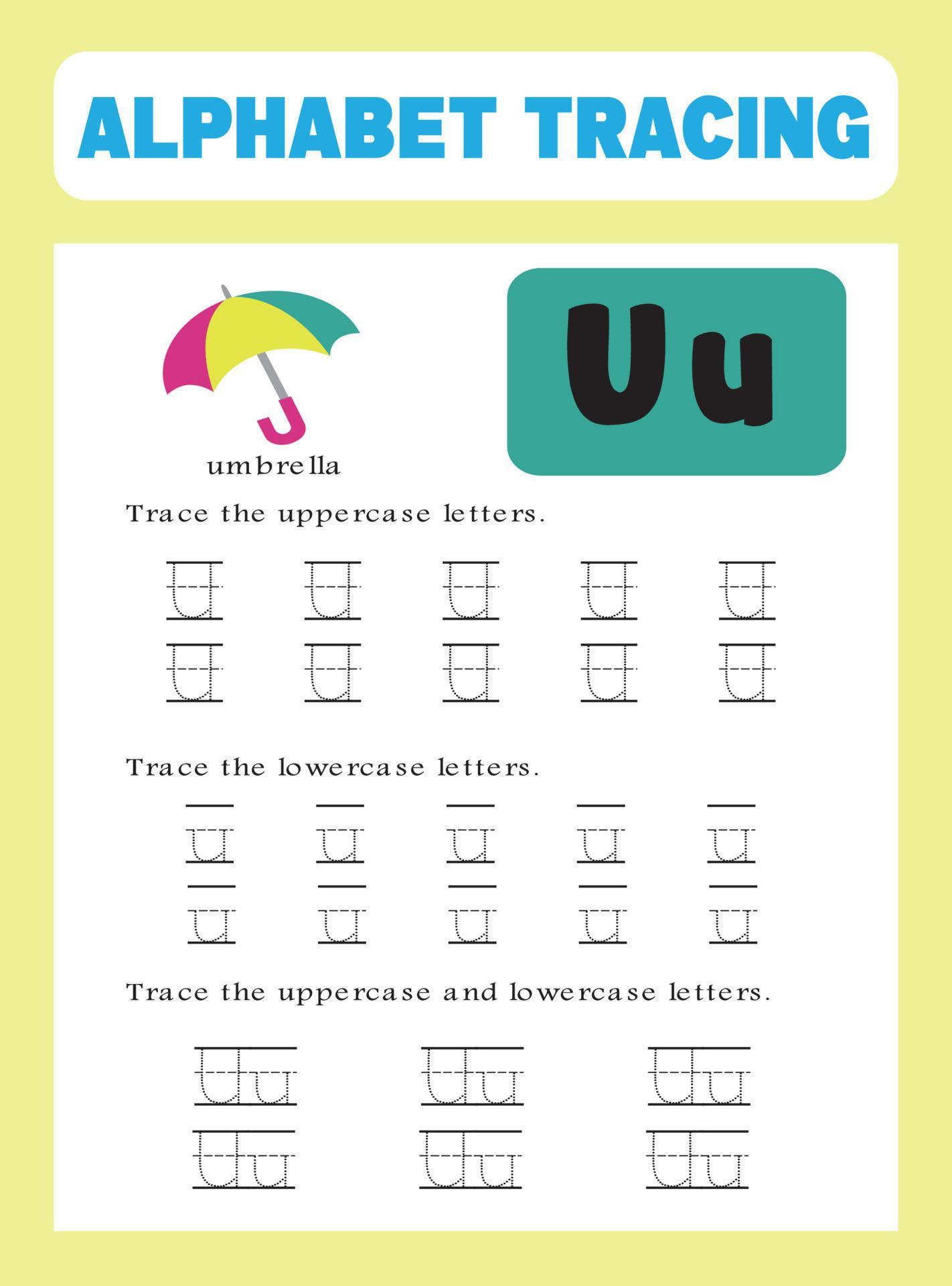 alphabet-tracing-worksheet-13416692-vector-art-at-vecteezy