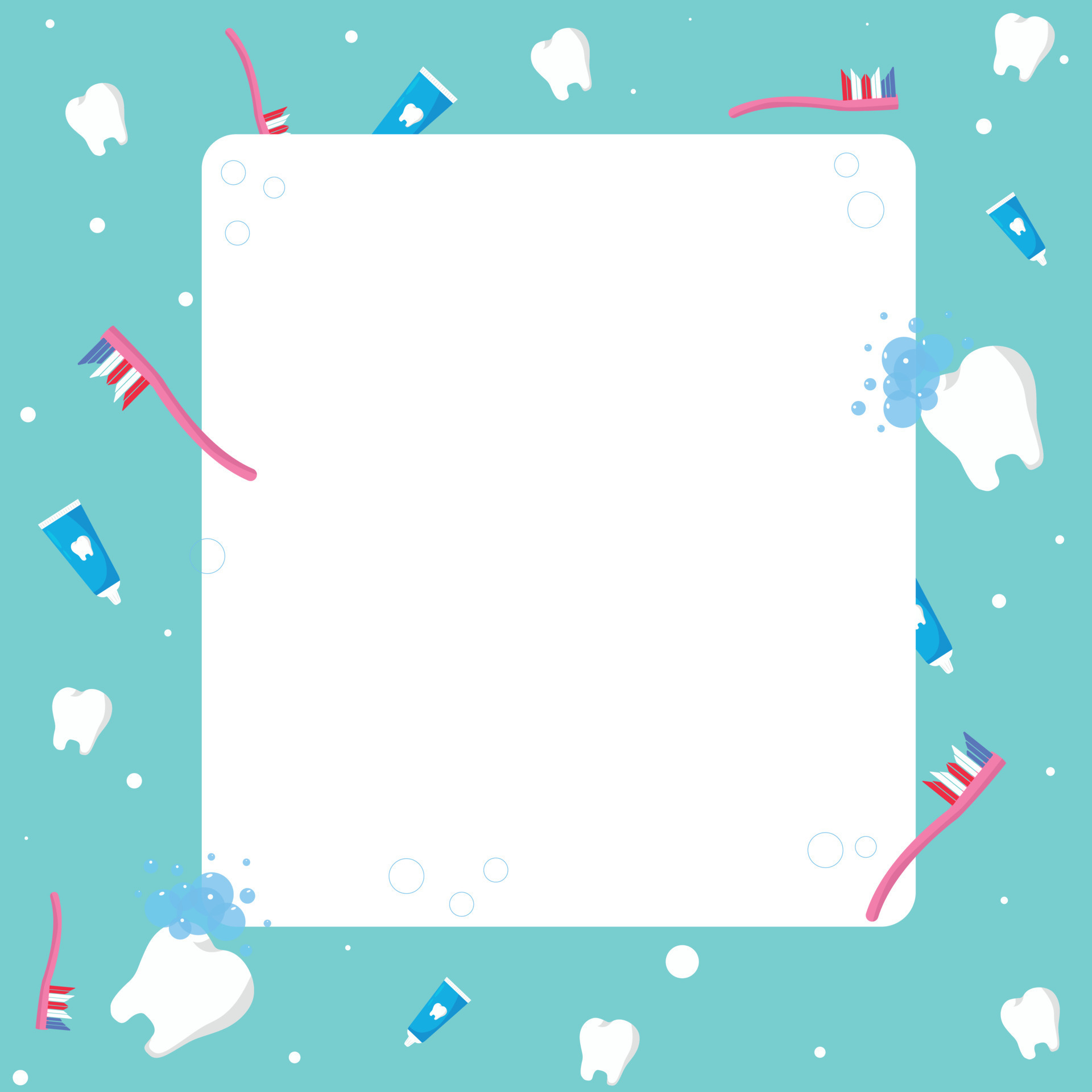 Dentist Kids Clipart Border