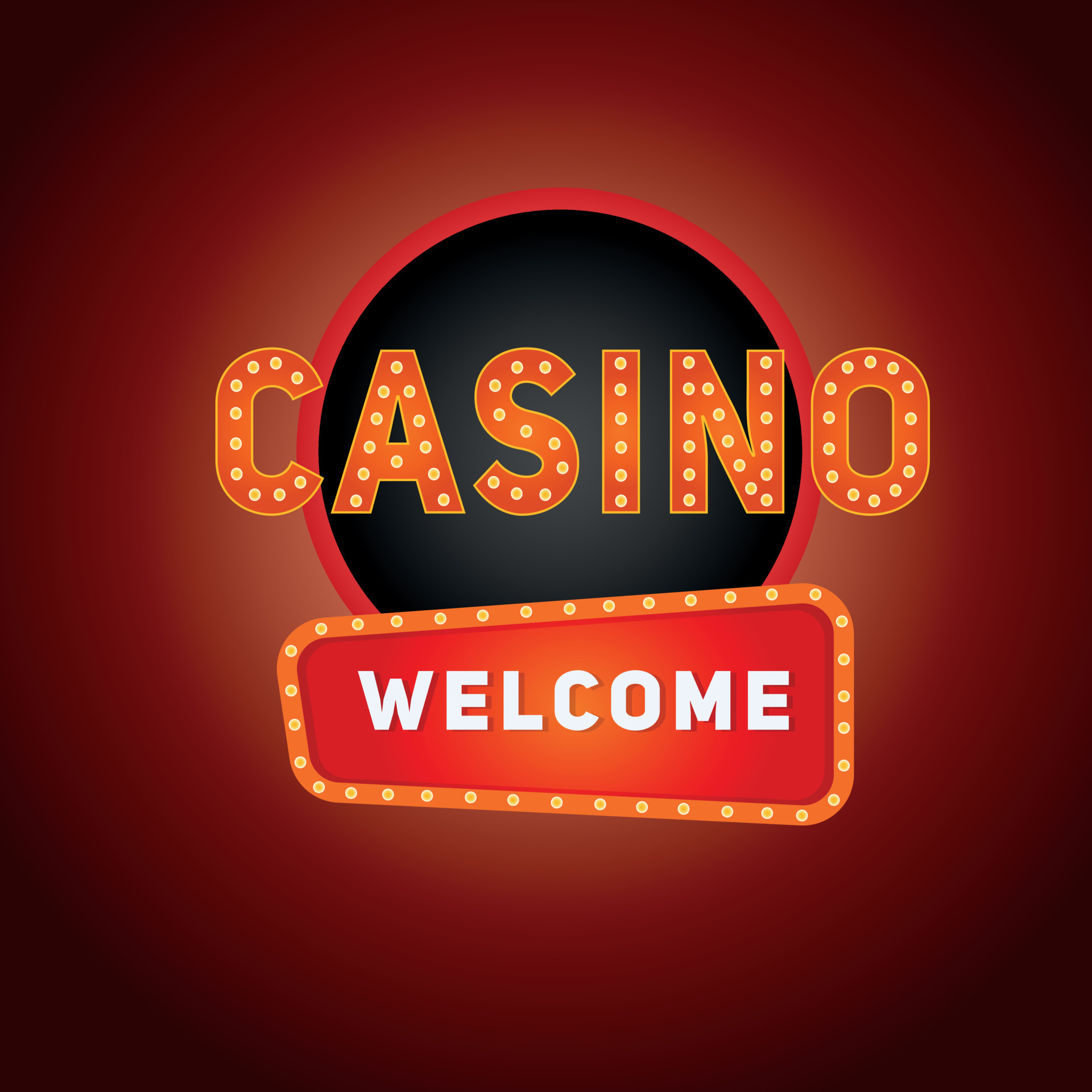 Casino Welcome The Sign Is Bright And Backlit 13417223 Vector Art At Casino Welcome The Sign Is Bright And Backlit 13417223 Vector Art At