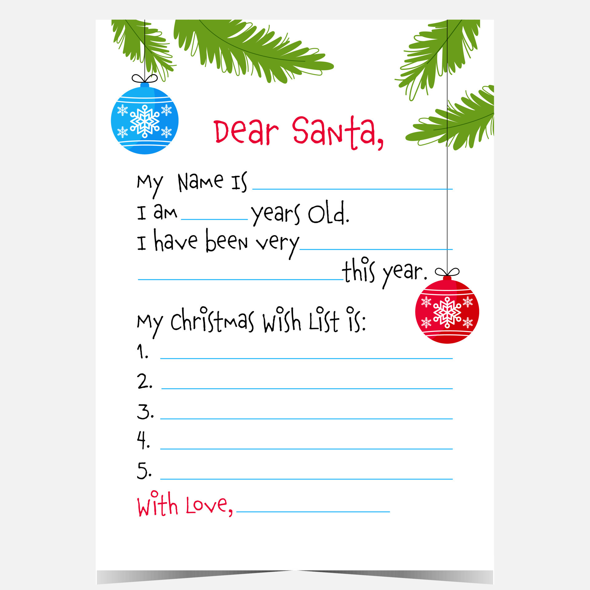Christmas Wish List To Send To Santa Claus Vector Christmas Postcard 2-year-old-gift-guide-a-birthday-wish-list-live-well-play-together