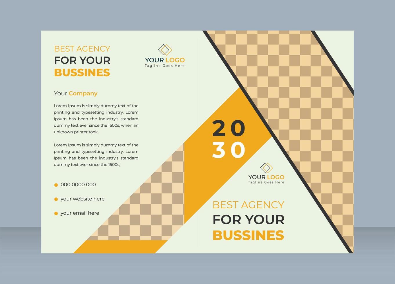 Report brochure cover flyer design, Leaflet presentation, book cover templates, layout in A4 size. vector