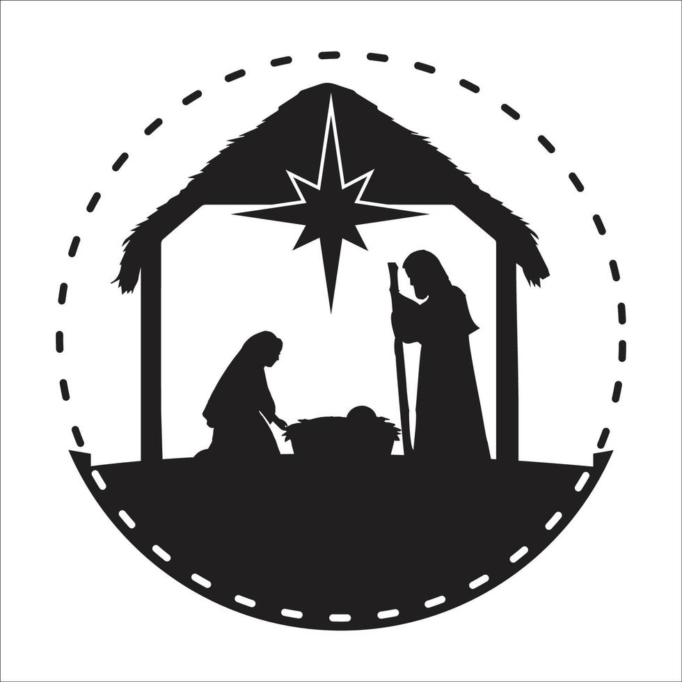 tipografía conmemorativa de navidad 45 vector