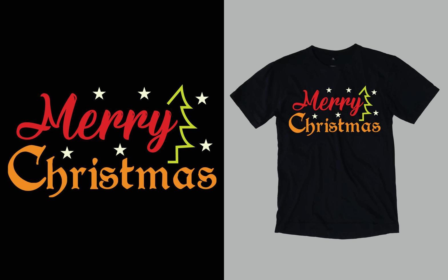 Christmas Day Typography and Graphic Design vector