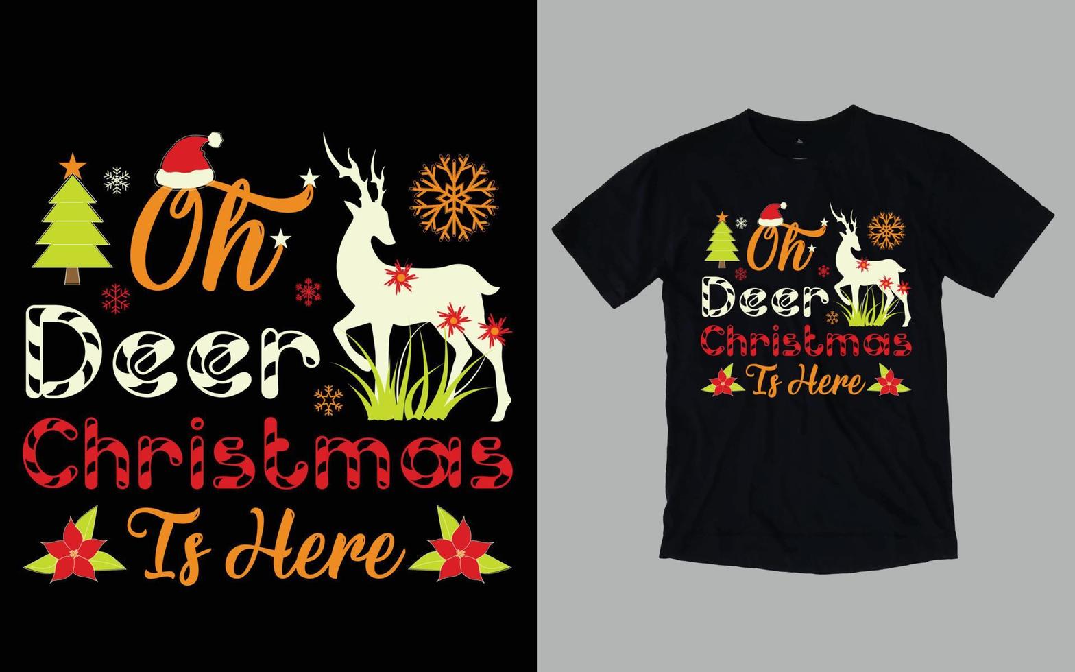 Christmas Day Typography and Graphic Design vector