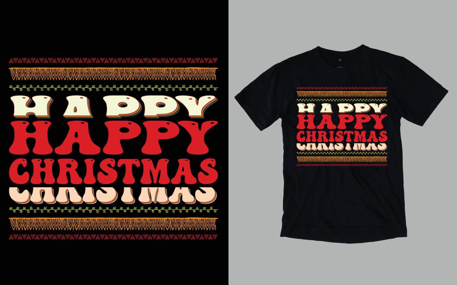 Christmas Day Typography and Graphic Design vector