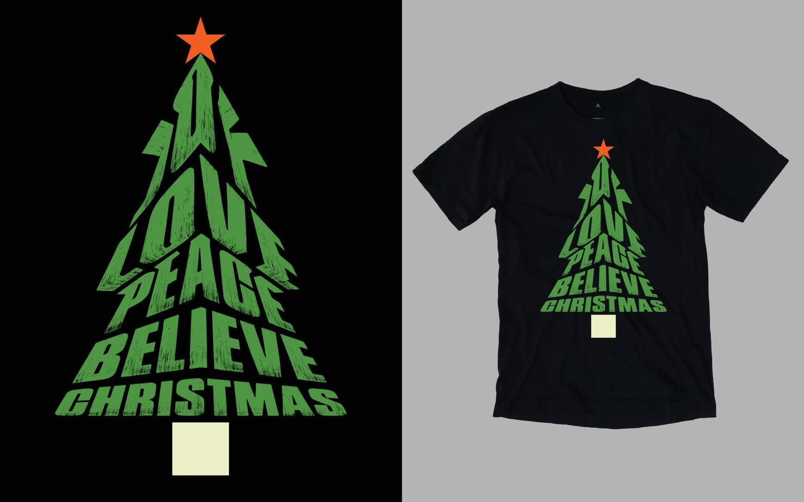 Christmas Day Typography and Graphic Design vector