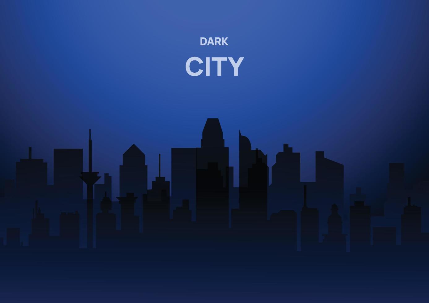 silhouette city building vector