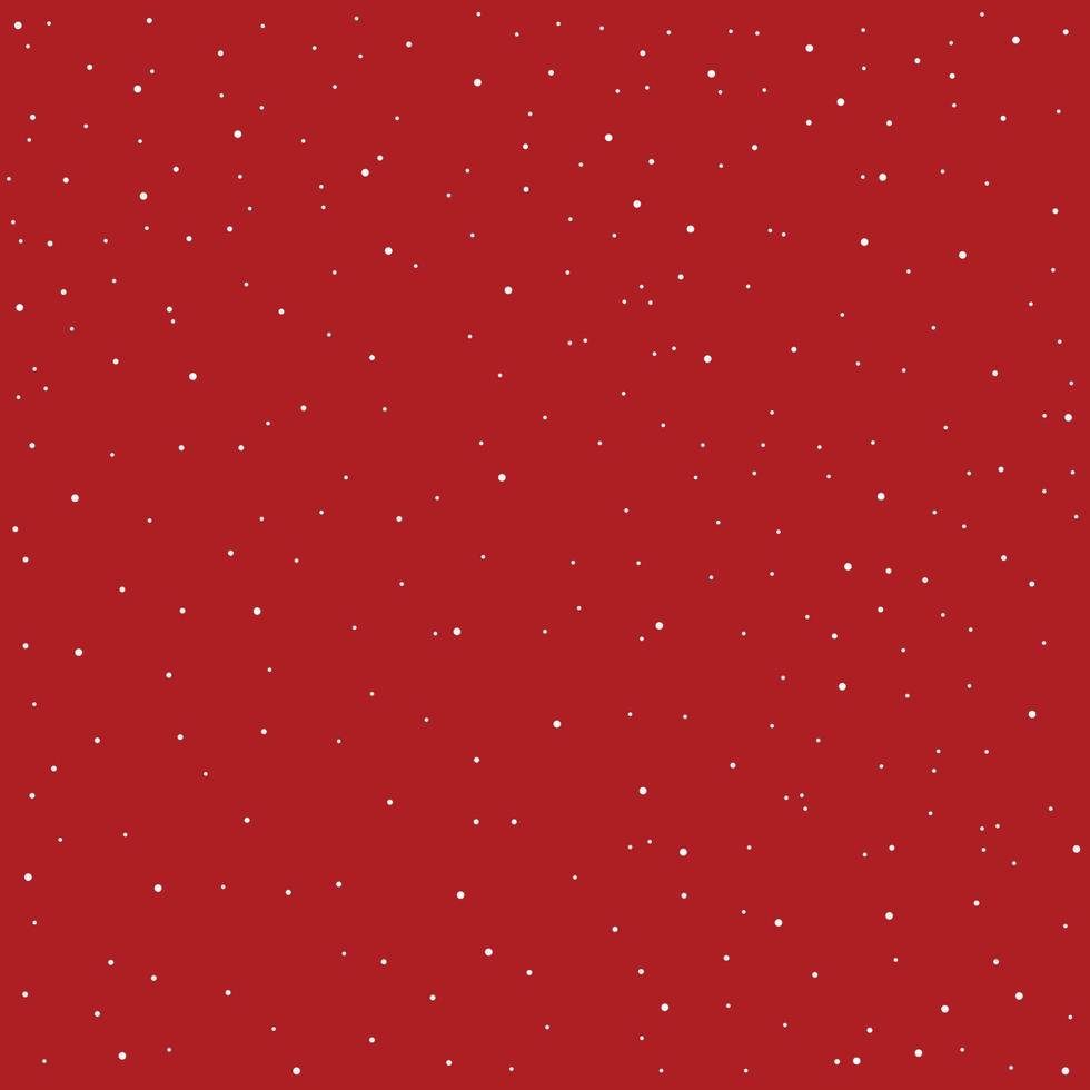 untidy dot christmas background with red color vector